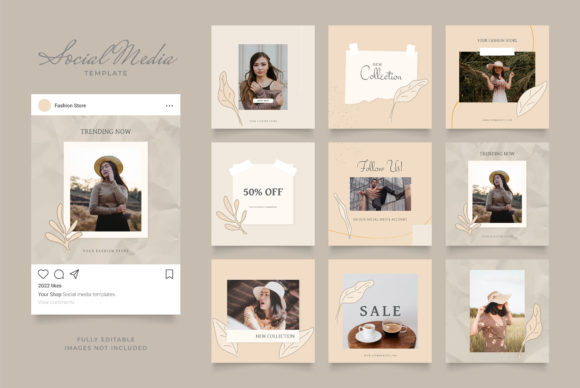 Alazey Social Media Instagram Template: Elevate Your Brand Without the Premium Price Tag