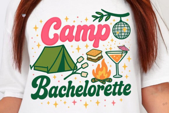 Bachelorette Camping Trip PNG: A Versatile Design Element for Creative Projects