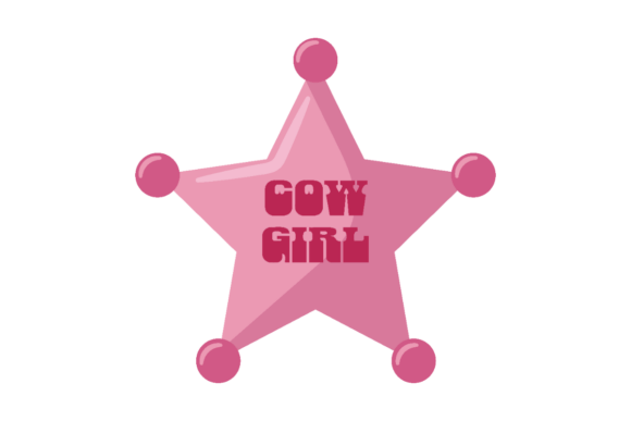 Cowgirl Badge Star: Design Detail, Versatility, and Real-World Creative Use