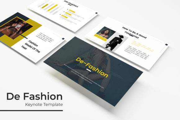 De Fashion Keynote Template: A Comprehensive Overview of Its 150-Slide Framework