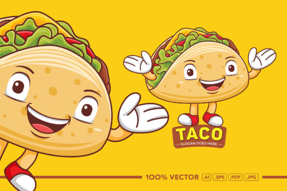 How a Taco Mascot Logo Vector Graphic Brings Personality to Your Brand