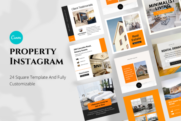 Master Real Estate Marketing with a Property Canva Instagram Template Pack