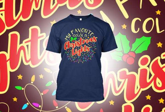 My Favorite Color is Christmas Lights: A Designer's Guide to Festive Typography & Vector Templates