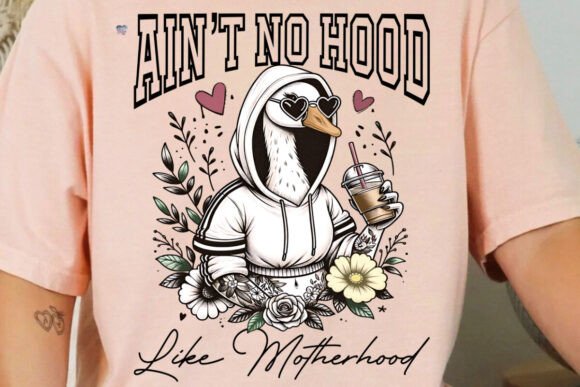 Why the Motherhood Goose PNG Funny Mom Design Is Winning Over Creatives and Moms Alike